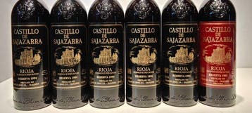 1994 & 1995 Castillo de Sajazarra - Rioja Reserva, DOC - 5, Nieuw