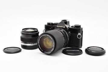 Olympus OM-1 Black + G.Zuiko 1.4/50mm + Zuiko Auto-Zoom, Nieuw