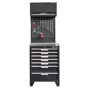 Gereedschapskasten set wandlengte 68 cm. metaal omkleed, Ophalen of Verzenden
