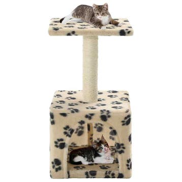vidaXL Kattenkrabpaal met sisal krabpaal 55 cm pootafdrukken, Verzenden