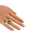 Bague - 18 carats Or jaune, Bague en or jaune 18K avec, Bijoux, Sacs & Beauté, Bagues