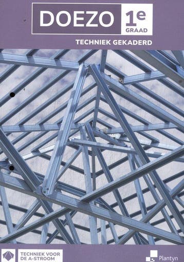 DOEZO 1e graad Leerwerkboek Techniek gekaderd (incl., Boeken, Verzenden, Zo goed als nieuw, Wim Broos
