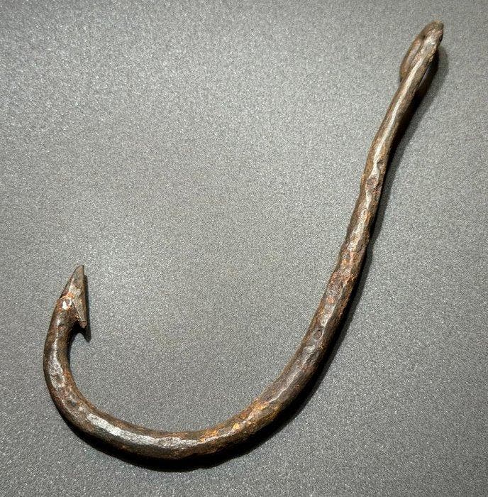 Viking periode IJzer Extreem zeldzame, enorme en, Antiquités & Art, Antiquités | Autres Antiquités