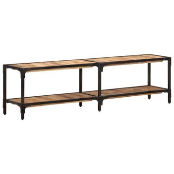vidaXL Tv-meubel 150x30x41 cm massief mangohout, Verzenden, Nieuw