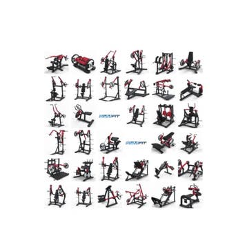 Gymfit - Xtreme-line Plate Loaded Series - Complete Set 34, Sport en Fitness, Ophalen of Verzenden, Nieuw
