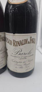 1989 Francesco Rinaldi - Barolo - 3 Bouteilles (0,75 L), Verzamelen, Wijnen, Nieuw