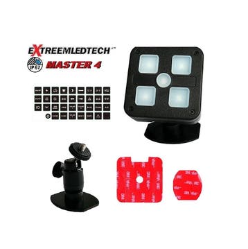 MASTER 4 Pro Waterdicht IP67 Mini bedien paneel Wit - Rood v, Ophalen of Verzenden, Nieuw
