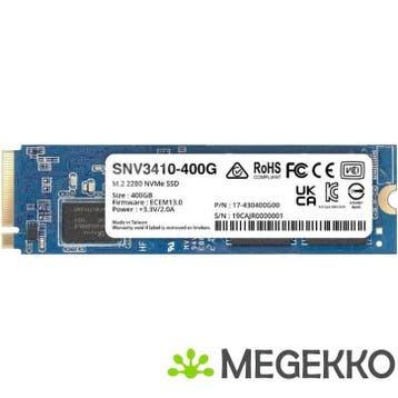 Synology SSD SNV3410 400GB, Computers en Software, Verzenden, Nieuw