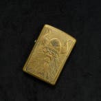 Zippo - Zonder minimumprijs - Aansteker - Messing, Leder