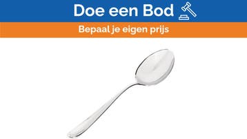 Bieden: Alessi Caccia Table Spoon - LCD01/1 - by Luigi Cacc, Ophalen of Verzenden