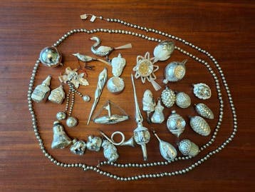 Kerstballen (30) - Glas - Antieke en vintage kerst, Nieuw