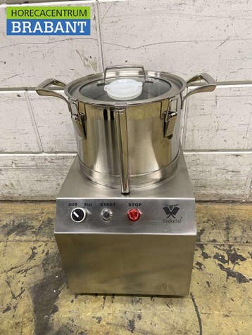 Cutter en acier inoxydable Coupe-légumes 7 litres 230V, Articles professionnels, Horeca | Équipement de cuisine, Verzenden