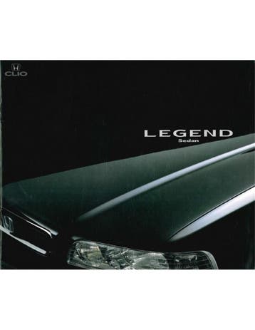 1992 HONDA LEGEND SEDAN BROCHURE JAPANS, Nieuw