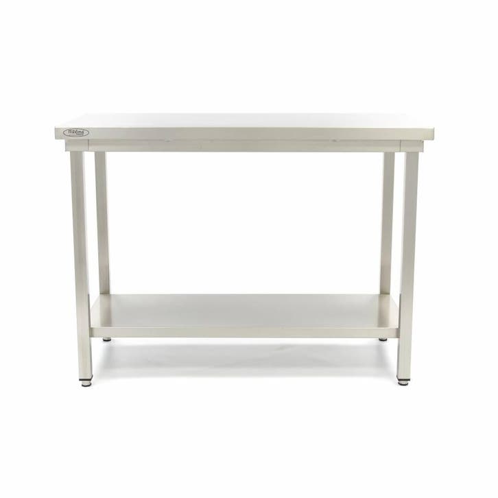 Table en acier inoxydable - 140 x 70 cm - hauteur réglable, Zakelijke goederen, Horeca | Keukenapparatuur, Verzenden