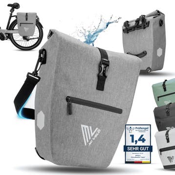 2dekans | MiVelo – 2in1 Fietstas CAPAX – 25L – Waterdicht &, Ophalen of Verzenden