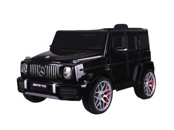 Mercedes G63, 12 volt Kinder Accu Auto, rubberen banden, led, Ophalen of Verzenden