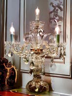 SLC Illumina - MG - Tafellamp - Flambeou kristal 4 lichten -