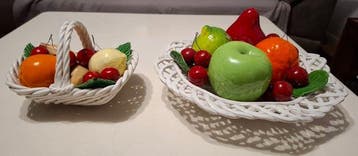 Bassano - Tafelmiddenstuk - Keramiek - fruitmanden