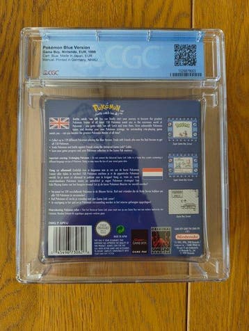 Nintendo - Gameboy - Pokémon Blue Version Pal – CGC 7.5, Nieuw