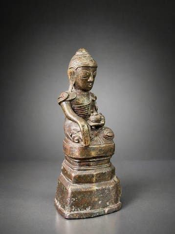 Lotus Buddha - Beeld - Myanmar/Birma