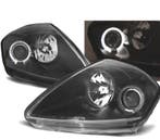 Phares Pour Mitsubishi Eclipse 00-05 Angel Eyes Noir, Verzenden