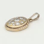 Hanger - 18 karaat Witgoud Diamant (Natuurlijk) - Diamant