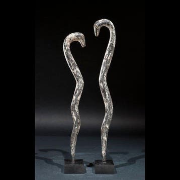 Couple de serpents - Vaudou Vodun - Fon - Bénin