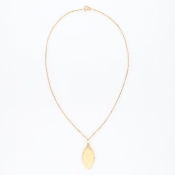 Ketting met hanger - 14 karaat Geel goud