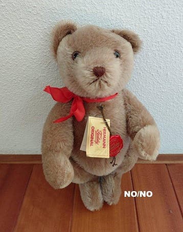 Hermann - Figuur - Zeldzame No/No beer van Hermann Teddy