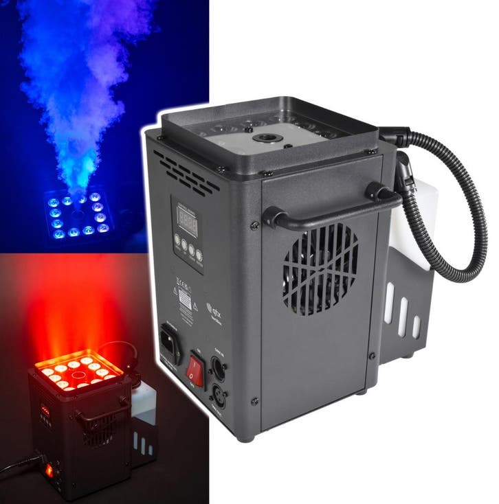 QTX Vertibox Compacte Rookmachine Met LED Verlichting, Musique & Instruments, Lumières & Lasers