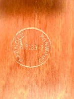 Pagholz - Bureaustoel (2) - Pagholz Plywoodstoelen - Hout,, Antiek en Kunst