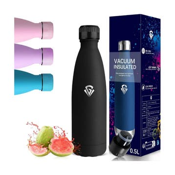 Isotherme roestvrijstalen drinkfles 500 ml voor kinderen,..., Ophalen of Verzenden, Nieuw