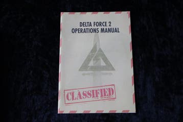 Delta Force 2 Operations Manual PC Big Box Manual, Games en Spelcomputers, Verzenden, Nieuw