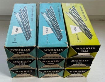 Märklin H0 - 5106, 5108, 5109, 5110, 5210 - Voie ferrée pour