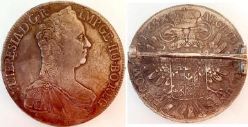Österreich 1 taler, daalder Maria Theresia 1765 vorzuegl/.., Verzenden, België