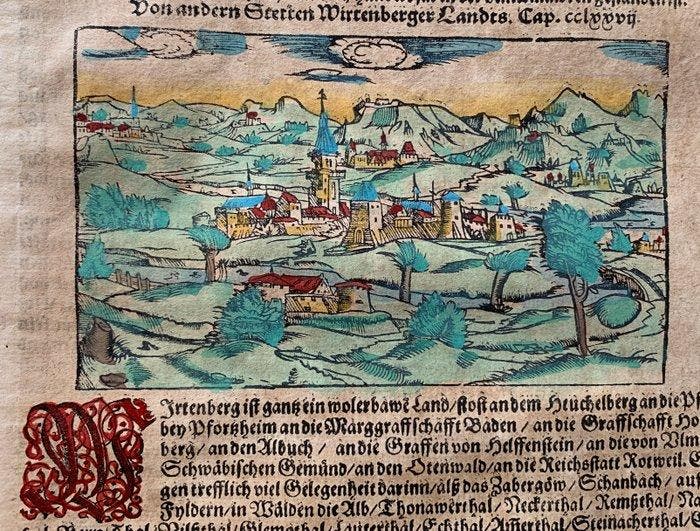 Sebastian Münster - Cosmographey: das ist, Beschreibung, Antiek en Kunst, Antiek | Boeken en Manuscripten