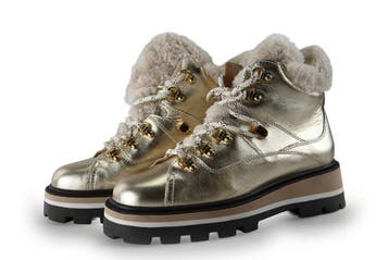 Blasz Snowboots in maat 38 Goud, Kleding | Dames, Schoenen, Overige kleuren, Verzenden, Snowboots, Zo goed als nieuw