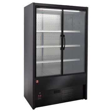 Wandkoeling | DALLAS | Zwart | 0°C/+2°C | Geforceerd |, Verzenden