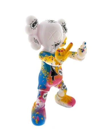 Koen Betjes (1992) - Rebellious Kaws x Banksy Balloon Girl