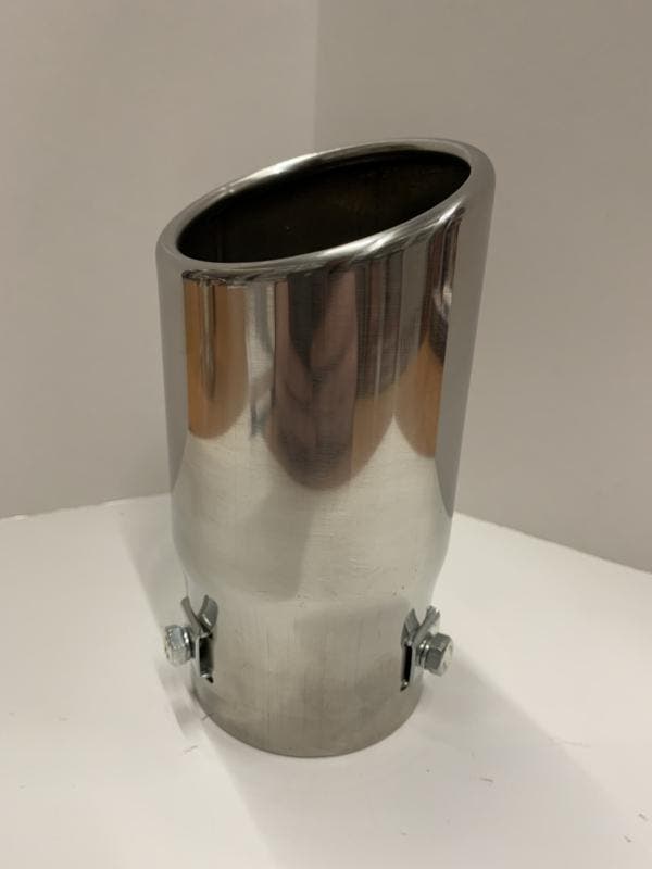 Rond 3 inch rvs sierstuk 40-65mm aansluit diameter, Auto-onderdelen, Uitlaatsystemen, Nieuw, Ophalen of Verzenden