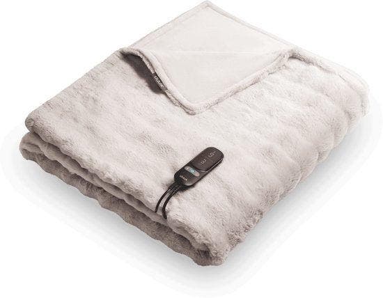 2dekans | Duux Yentl Bubble Elektrisch Warmtedeken 200x200, Maison & Meubles, Accessoires pour la Maison | Horloges, Enlèvement ou Envoi