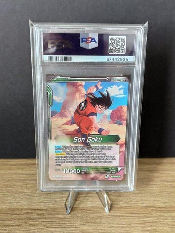 Dragon Ball Super - Son Goku Leader Pre-release Graded card, Nieuw