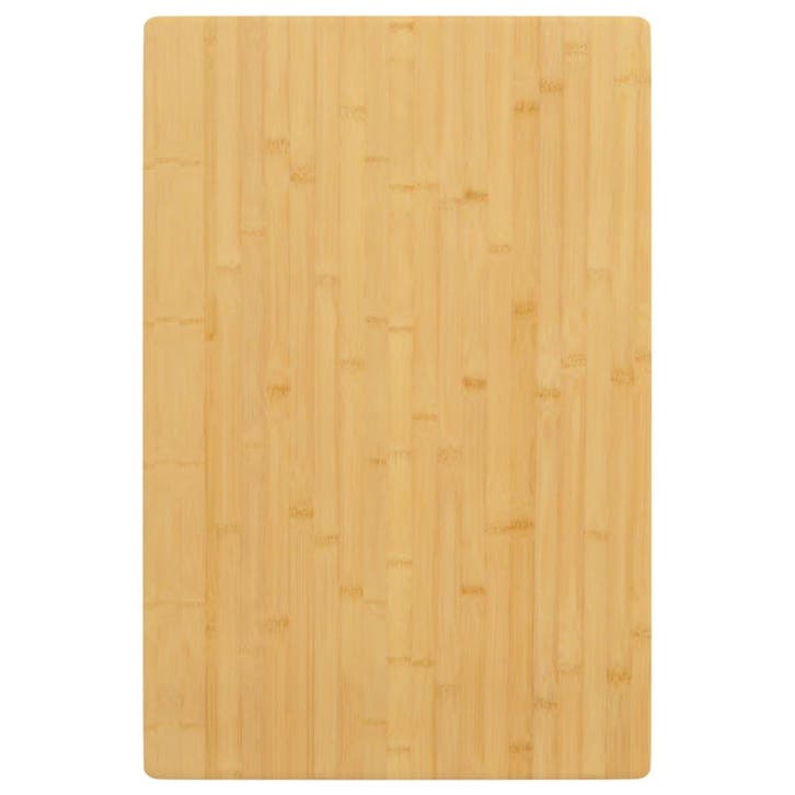 vidaXL Tafelblad 60x100x1,5 cm bamboe, Maison & Meubles, Pièces pour table, Envoi