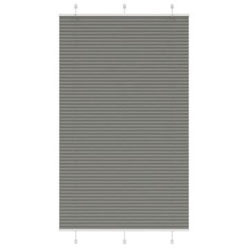vidaXL Plissé rolgordijn 120x200 cm stofbreedte 119,4 cm, Verzenden