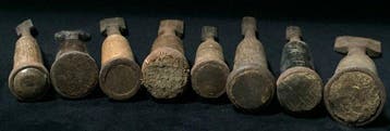 Set of 8 Vintage Japanese Woodworking Chisels - Traditional