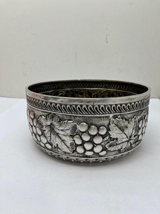 Tafelmiddenstuk - .800 zilver - Brandimarte zilversmid, Antiek en Kunst, Antiek | Zilver en Goud