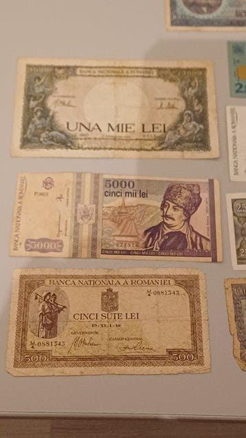 Roumanie, Hongrie. - 18 Banknotes - Various Dates (Sans prix, Timbres & Monnaies, Billets de banque | Europe | Billets non-euro