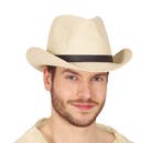 Cowboyhoed Van Stro, Hobby en Vrije tijd, Feestartikelen, Verzenden, Nieuw