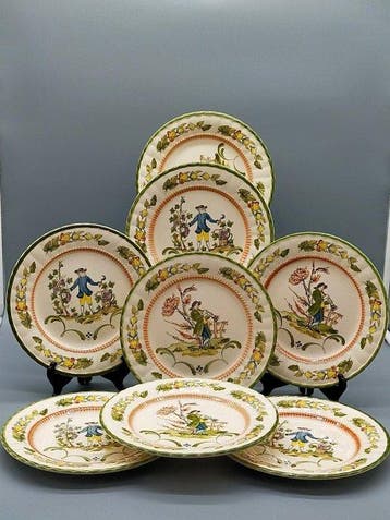 Koffie- en theeservies - Teller - 8er Set Gallo Landleben, Antiek en Kunst