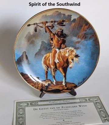 Franklin Mint - Diverse USA schilders - Wandbord (36) -